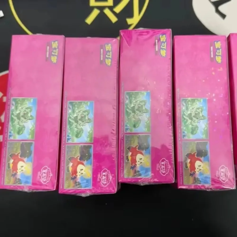 Penjualan Kotak Baru Asli Pokemon Ptcg Kartu Permainan Koleksi Tas Permata Magnet Kulkas Dek Tinggi Ibrahimovic Pikachu Hadiah Mewah