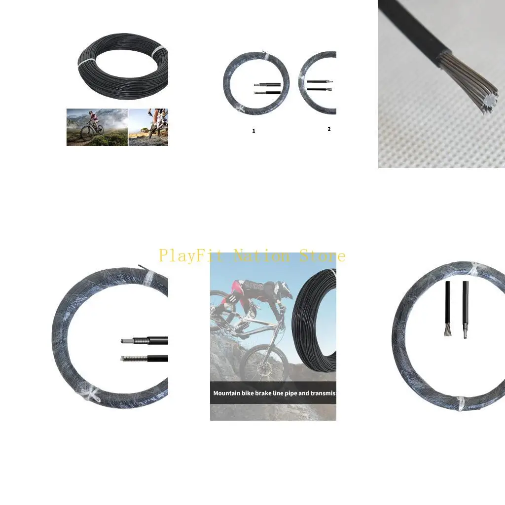 

242F High Strengths Brake Gear Cable Housing Bike Derailleurs Shifters Levers Cable