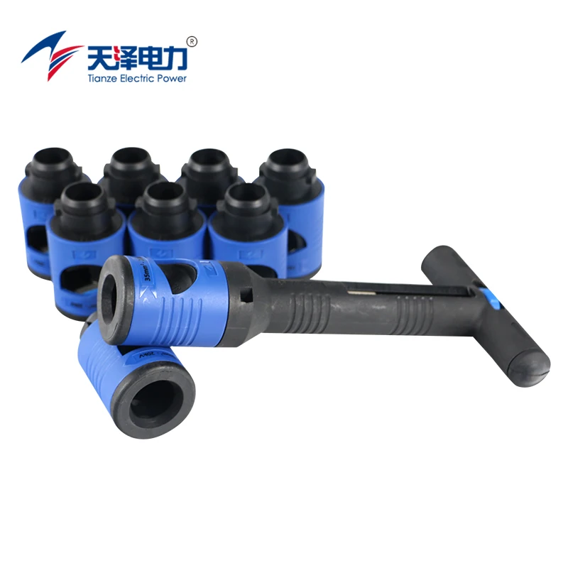 CIS-240 Высоковольтный инструмент для зачистки кабеля 10-22 кВ XLPE/EPR Инструмент для зачистки изоляционного слоя из прочного пластика