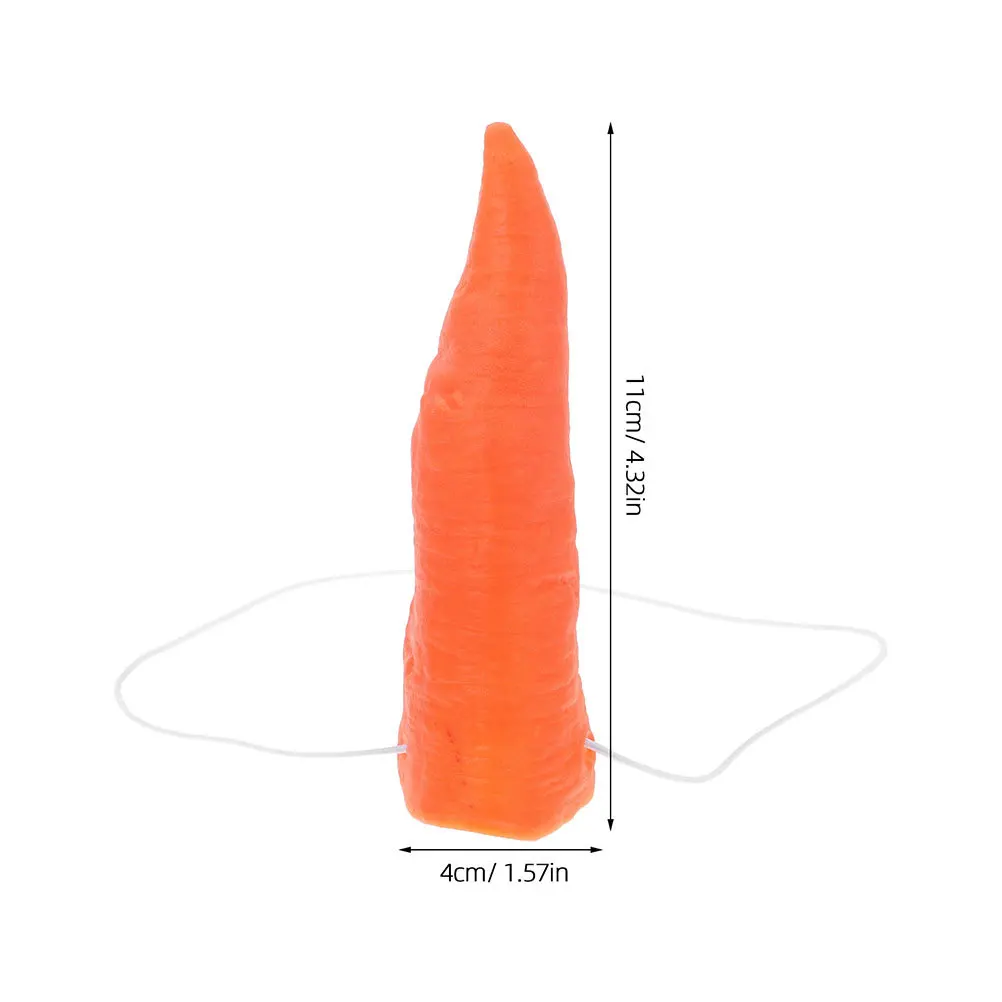 6 szt. Realistyczne nosy marchewki, lekkie i zabawne protezy nosa do cosplayu, kostiumu bałwana, na karnawał, imprezę, poprawiające atmosferę świąteczną.
