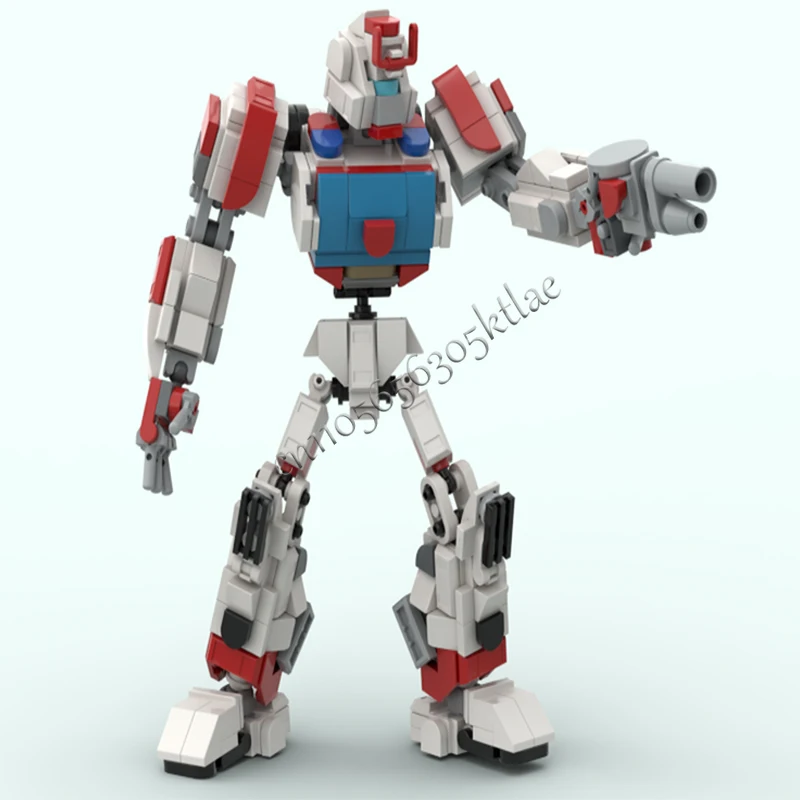 337 PCS Popular Game Character Series Gear Medic MOC Customize Modular Building Block Creative Design DIY Boys Toy Birthday Gift