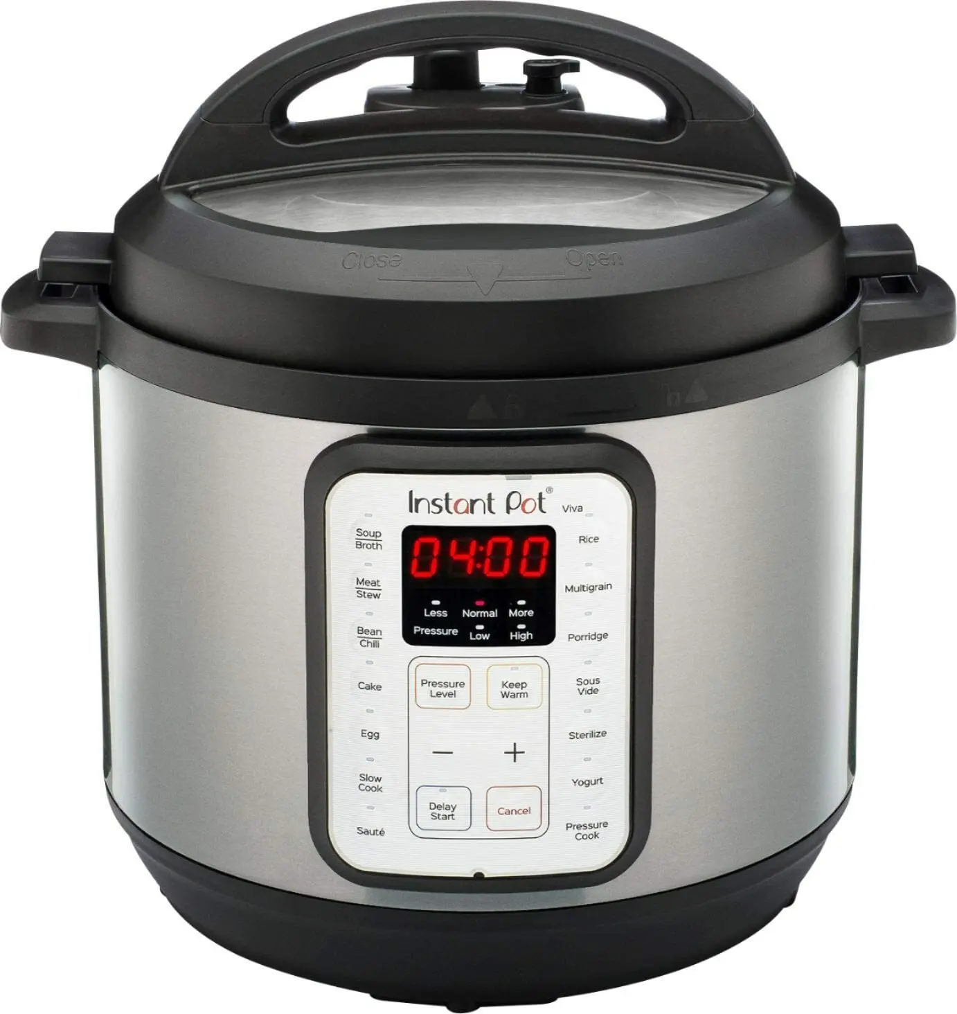 

6 Quarts 9-IN-1 Multi-Use Pressure Cooker, Stainless Steel, Silver