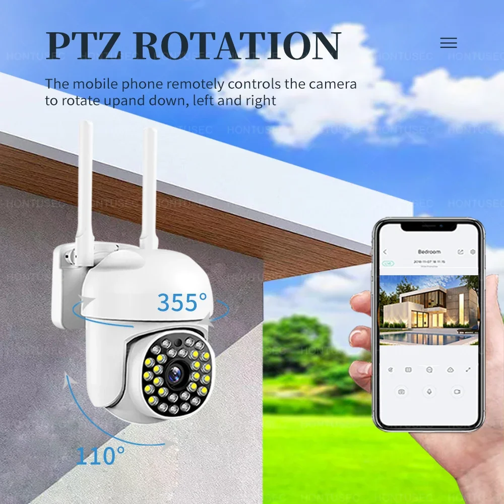 YOOSEE HD IP Camera 3MP 5MP WiFi Security Camera Outdoor Waterproof IP66 Motion Detection Auto Tracking Two Way Audio IP Camera