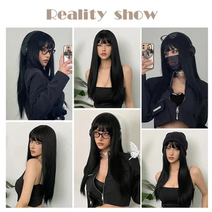 8 Main Sales Wig with Fringe - №7