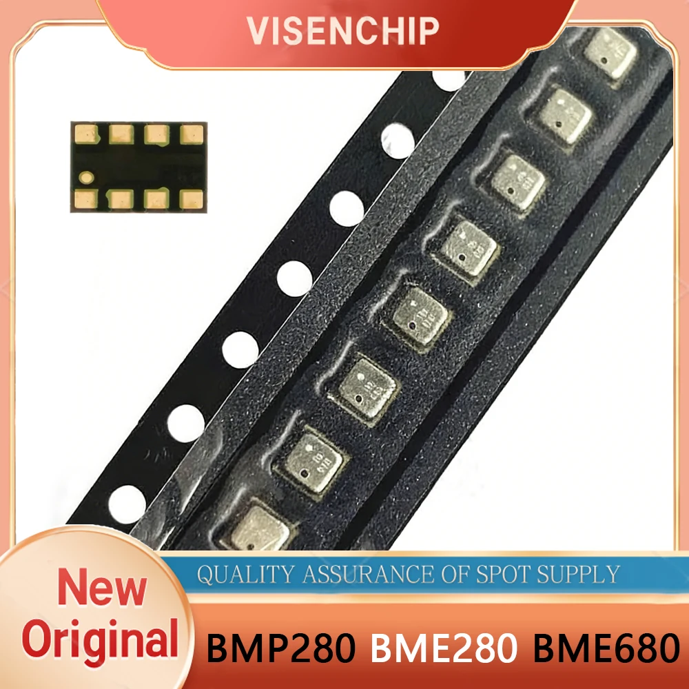 1piece New Original BME680 BME280 BMP280 LGA-8 SMD MEMS Digital Gas Pressure Temperature Humidity Sensor IC Chip