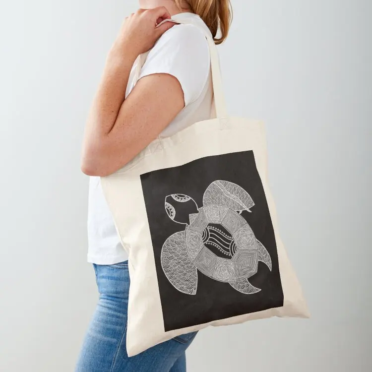 

Turtle Aboriginal Tote Bag hand bag ladies Women's shopping bag Canvas stote custom bags