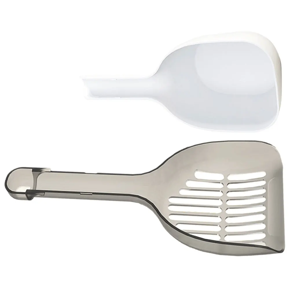 

Cat Litter Scoop Set Plastic Shovel Spoon Reusable Detachable Easy Clean Tool Scooper Litter Box Accessory