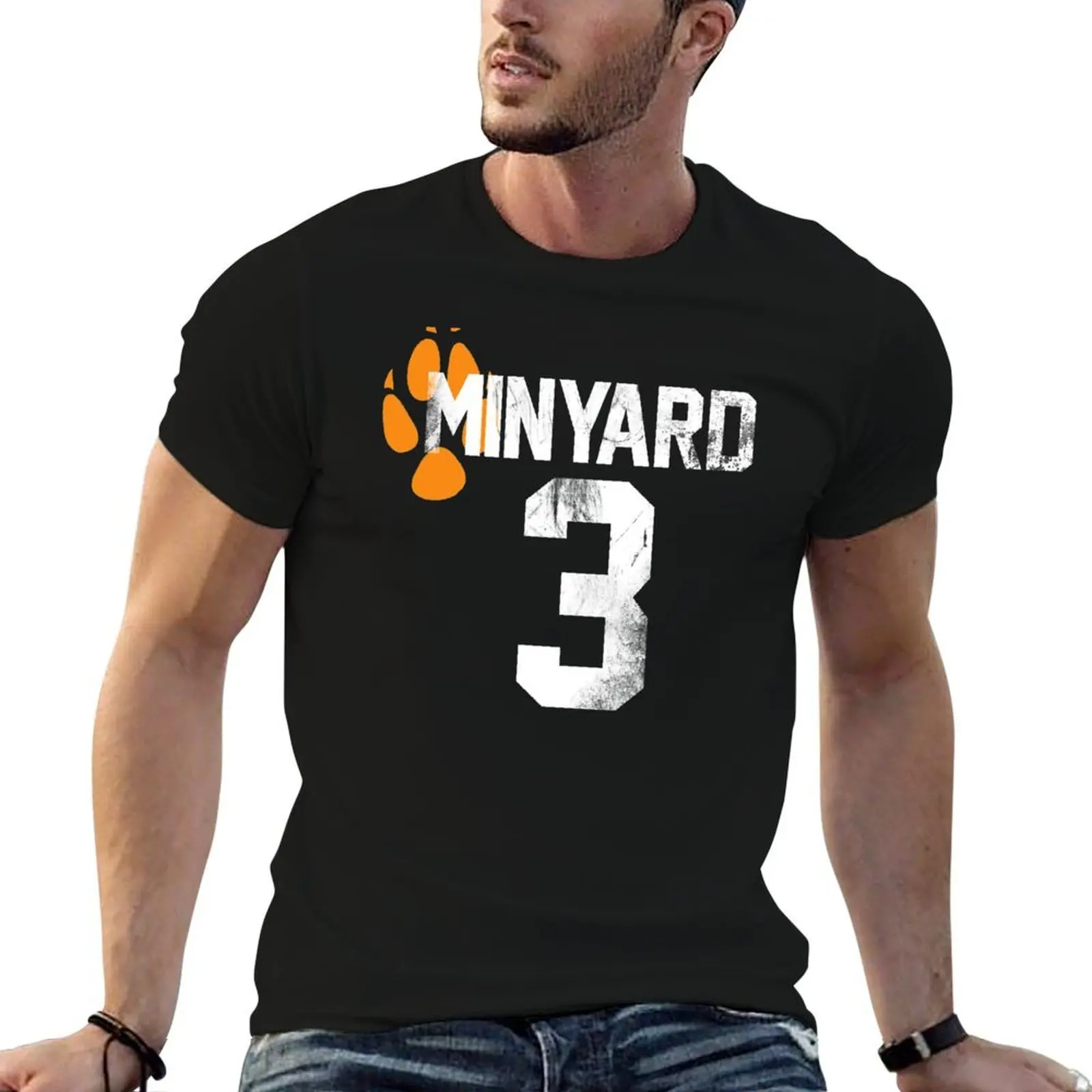 andrew minyard jersey T-Shirt Art Pattern Printed Casual Top