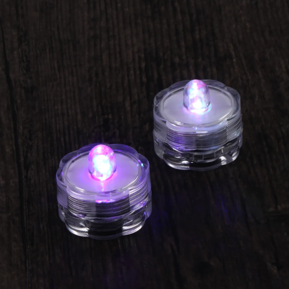 

2pcs LED Tea Light Candles Waterproof Operated Flameless Unscented Indoor Outdoor LED Lighting Solution