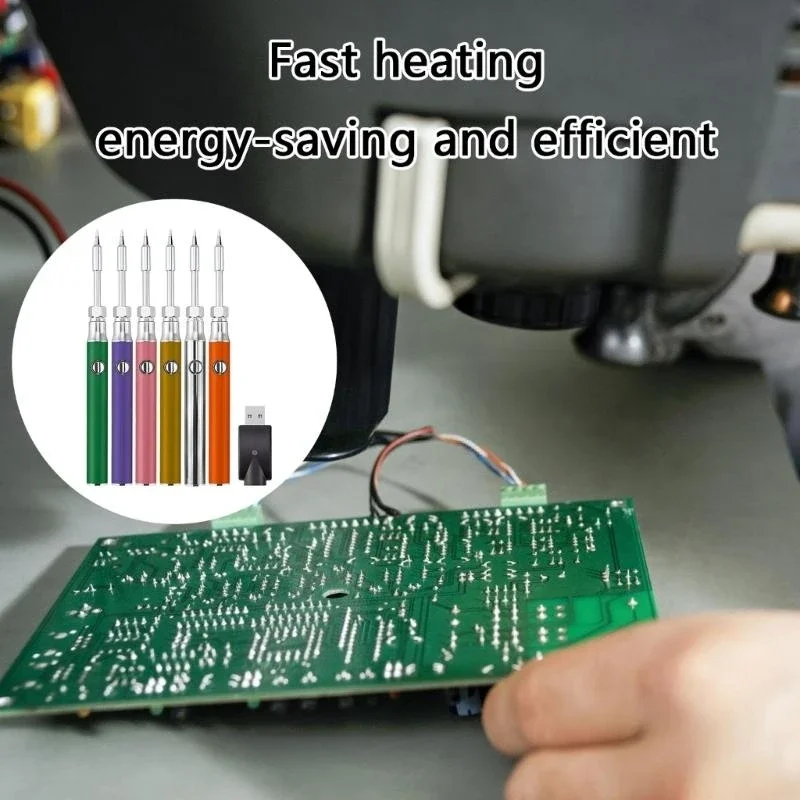 Léger 650mAh Souder Batterie en fer Polonais d'outil soudage adapté aux réparations électroniques aux amateurs