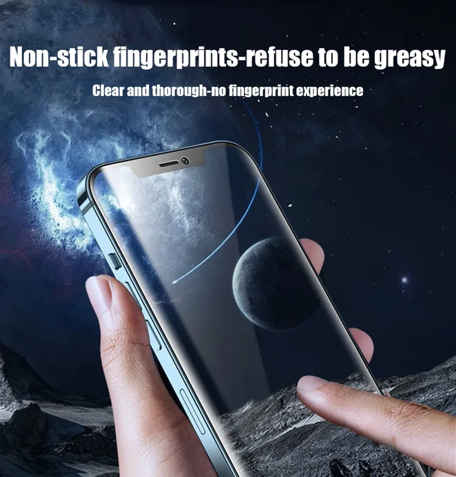 5 Stück Hydrogel-Folie für iPhone 14, 13, 12, 11, 15, 18 Pro Max, 8, 16 Plus, vollständige Displayschutzfolie für iPhone 13 Mini, X, XS MAX. – Detail 7
