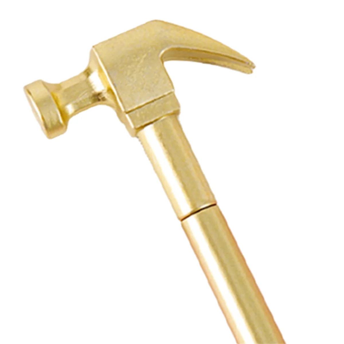 

ABNJ Gold Hammer Tool Stationery Plastic Pen Simulation School Office Supplies Cute Kawaii Fun Gift Prizes 100pcs