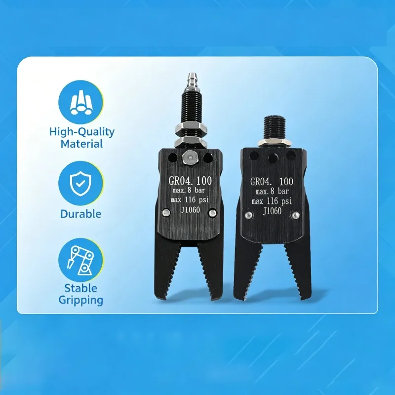 Koceru Pneumatic MINI Gripper J1080/1060 Manipulator Accessories Mechanical Fixture Water Spout Clip For Industrial Robot