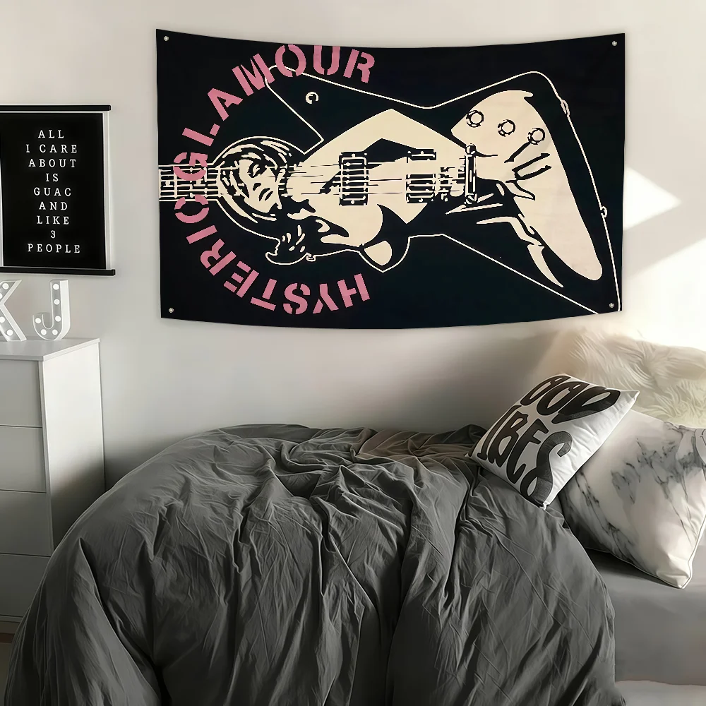 flag Art Sci Fi Room Home HYSTERIC GLAMOUR Decor Brand Wall Mount Home Decor Banner