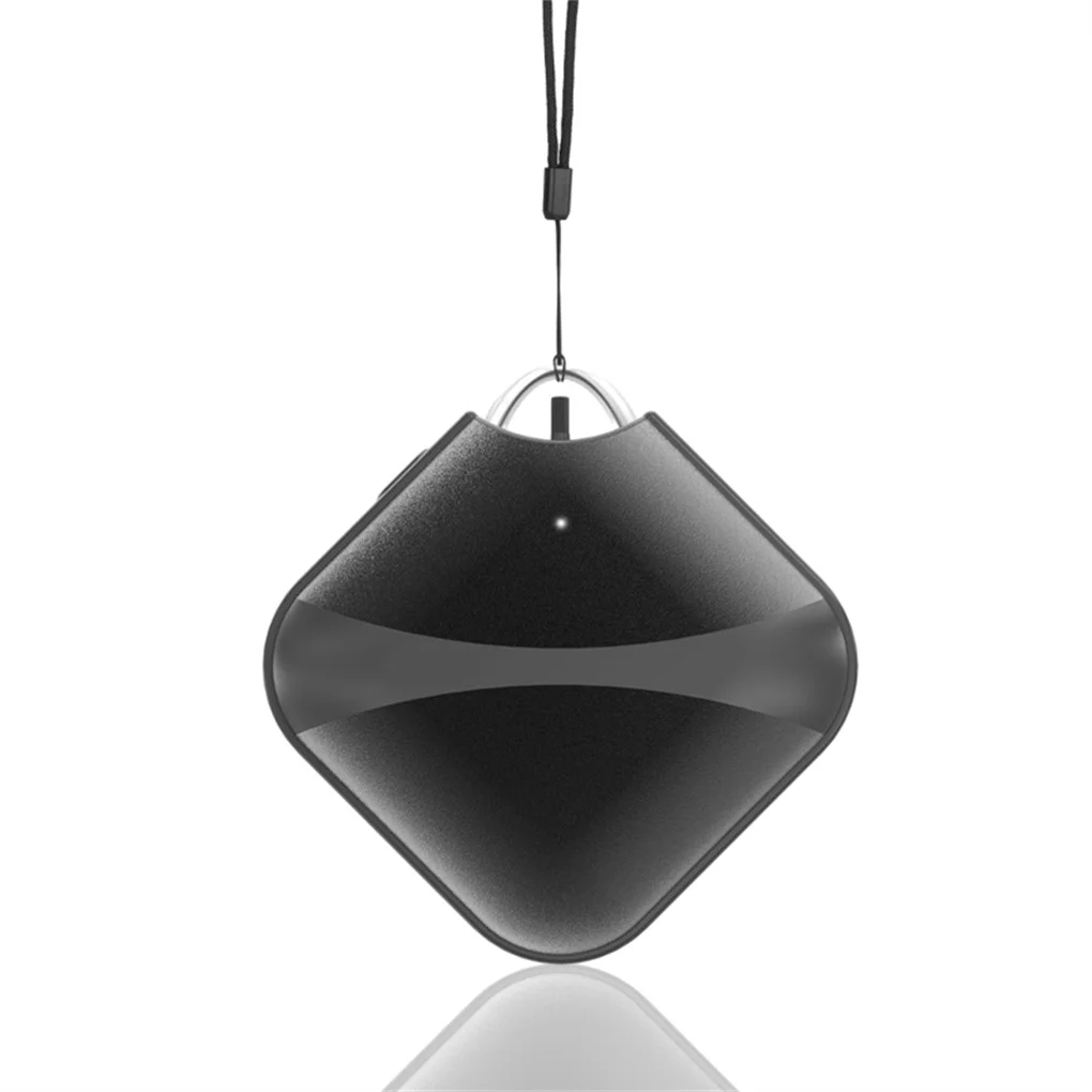 

Air Freshener Portable Neck Hanging Ionizer Travel Negative Ion Dust Remover Air Filter Device, Green