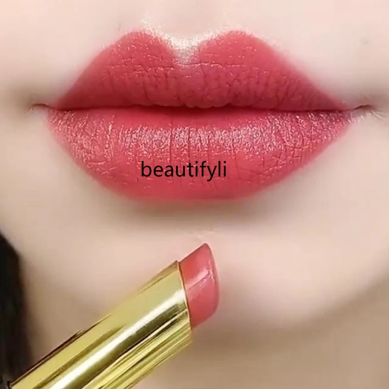 

Double-headed lipstick bean paste color lip liner dual-purpose plain face does not fade and does not stick to the cup