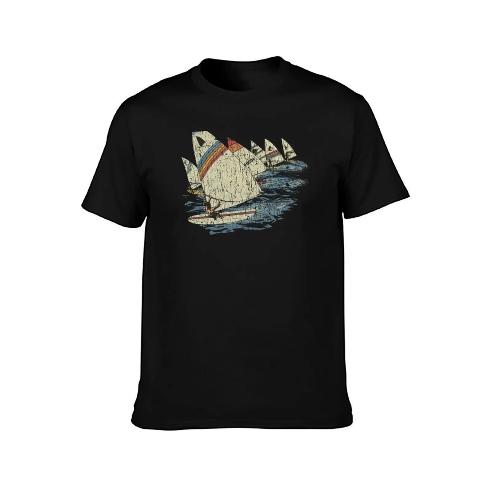 Windsurfing Challenge 1987 T-Shirt Street Style Casual Tee Shirt