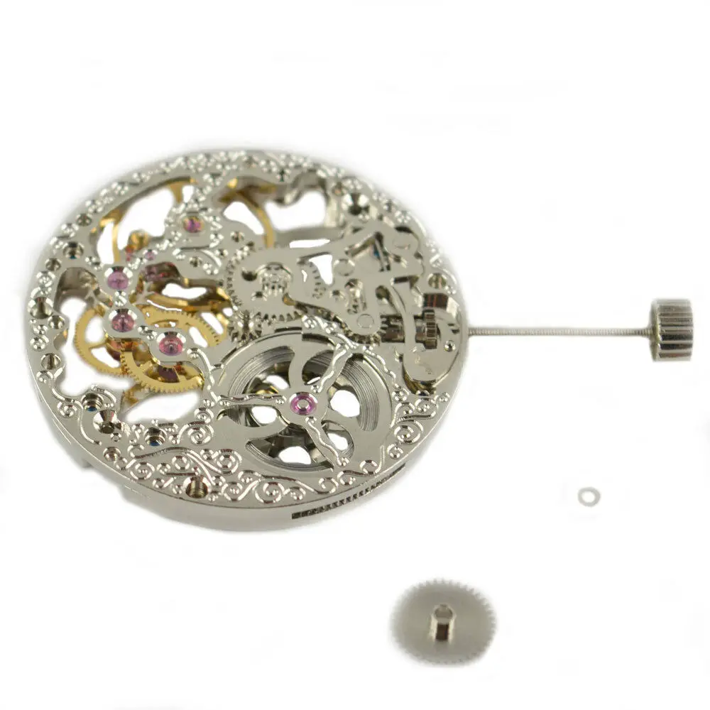 6497 Mechanical Movement 17 Jewels Full skeleton Hand-Winding  Watch Movement For ETA 6497 Movement Watch Repair Accessories