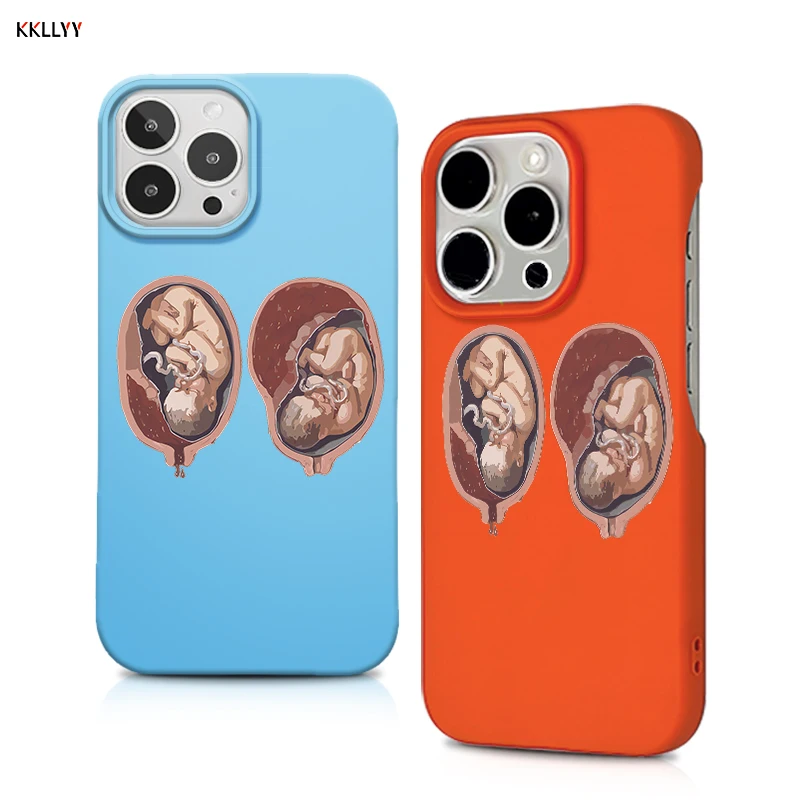 

Skin friendly Phone Case for iPhone 16E/15/14/13 Pro Max/12/XR Printed Phone Cover womb Shockproof Gym Lover Gift