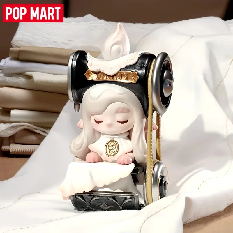 New PopMart CHAKA Stitch By Stitch Series Blind Box Collectible Figure Trendy Toy Desktop Decor Ornament Gift For Collectors Toy