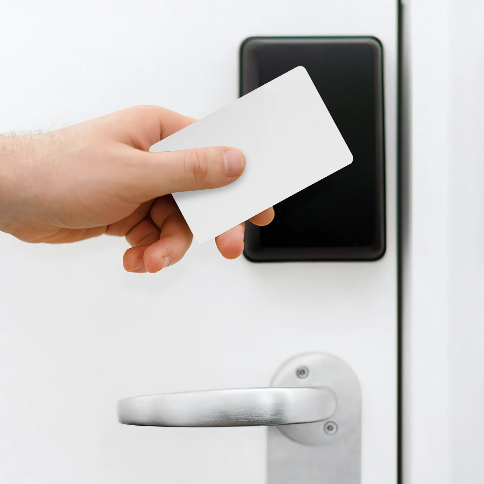 White Card Repeatedly Erased Pvc Blank Credit Nfc Cards Rfid Door Access Changeable Uid