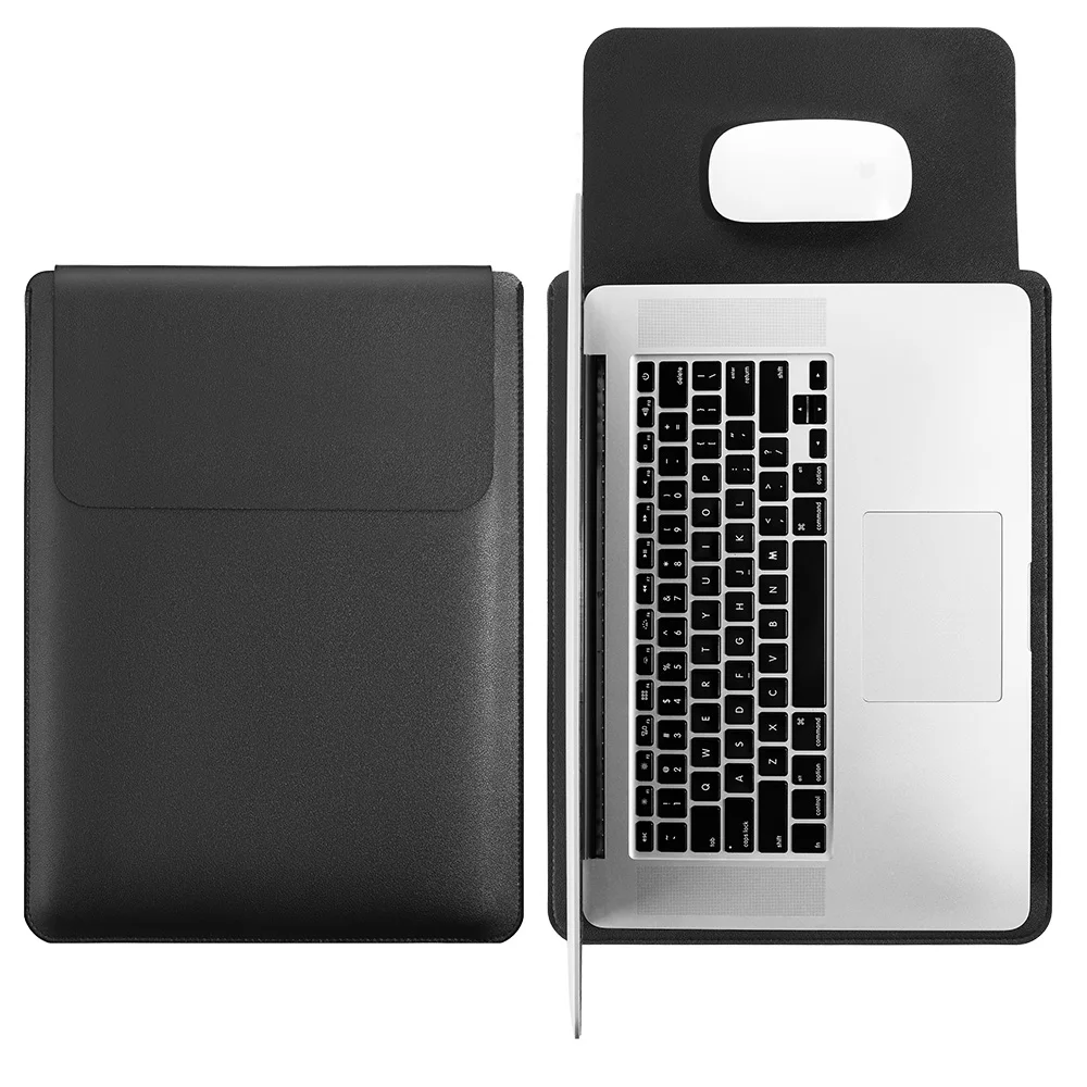 

Laptop Sleeve Bag Case PU Leather For Lenovo Huawei Xiaomi ASUS Apple MacBook Air Pro,iPad Air/Pro 11 13 15 16 inch Notebook Bag