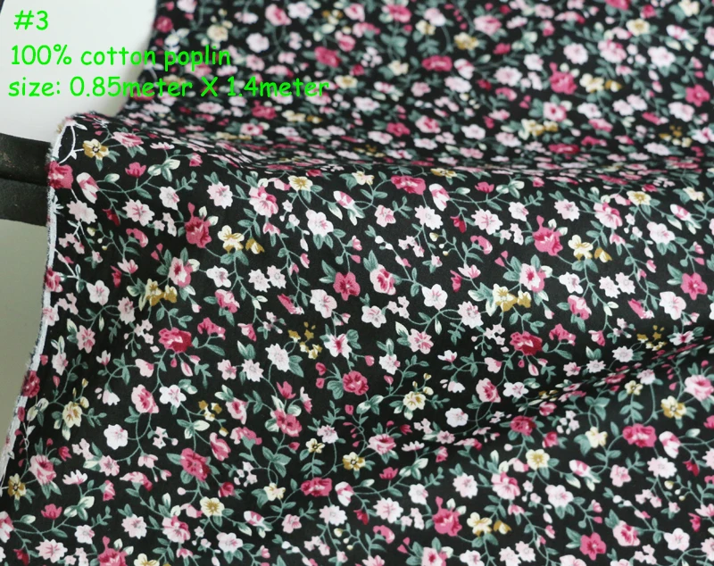 Number-5 SUPER DEALS!! BY PIECE Printed Cotton Poplin Fabric Patchwork view 2