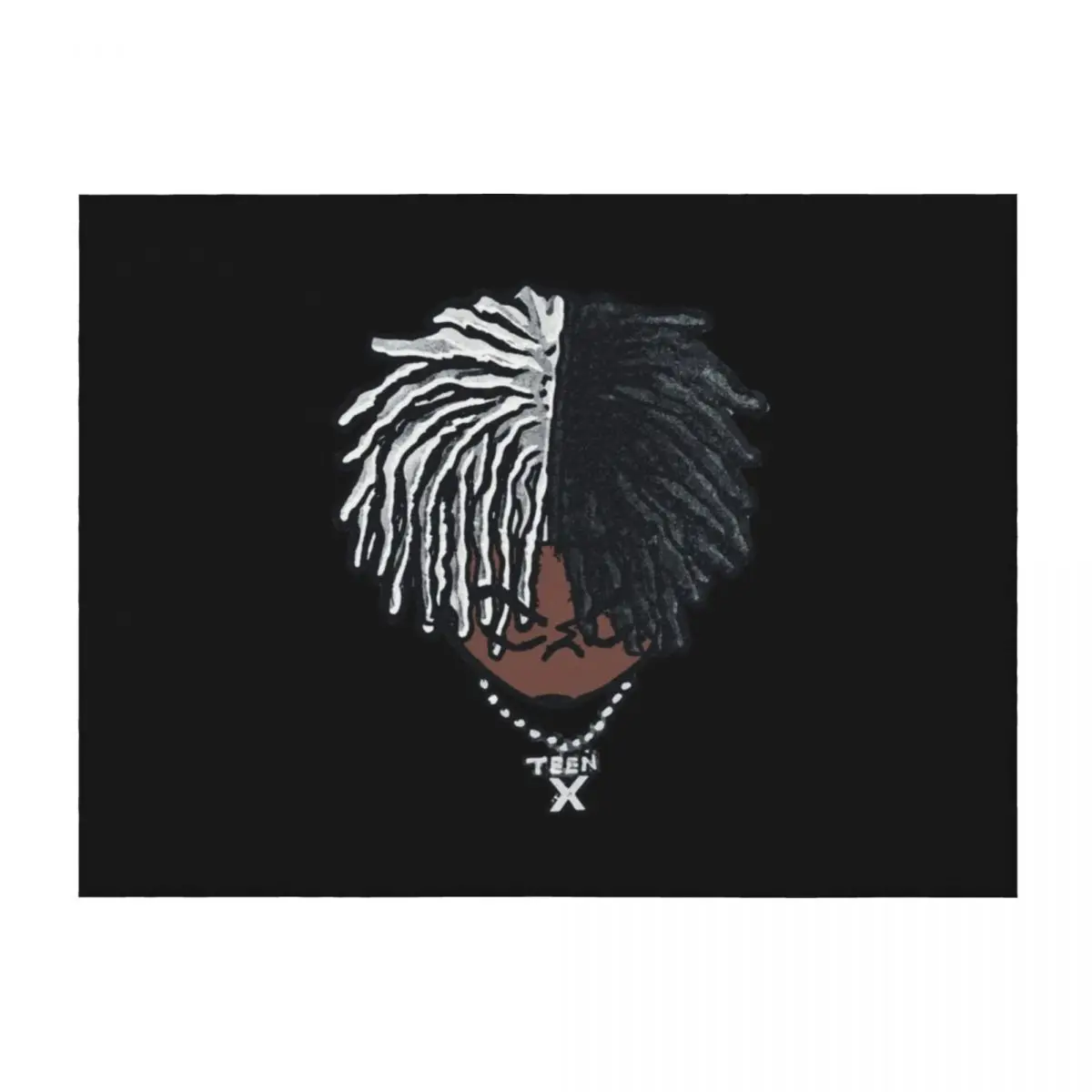 

Ken Carson Teen X Project Aesthetic Throw Blanket Plaid Flannel Fabric Designers blankets and throws Blankets