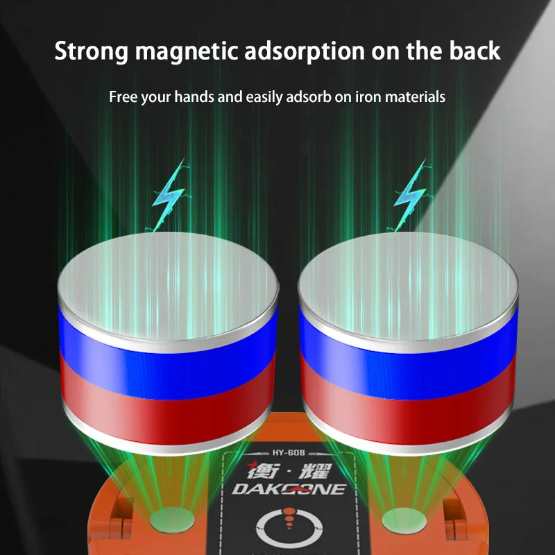 Luce forte portatile forte luce da lavoro magnetica portachiavi piccola torcia ricarica multifunzionale luce portatile per uso domestico