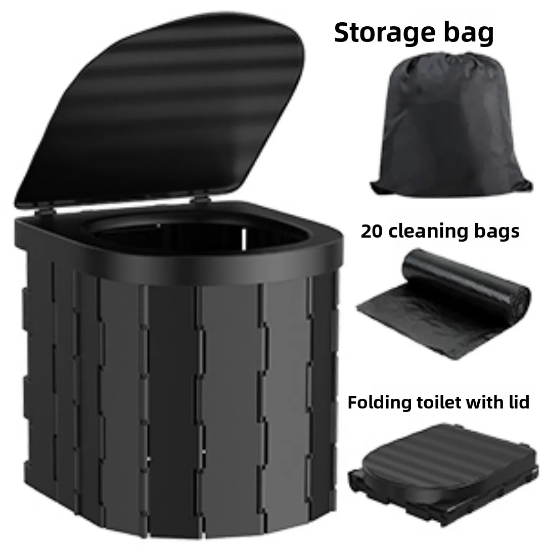 

Новый складной встроенный портативный унитаз, автомобильный самоводной уличный продукт, сиденье для унитаза