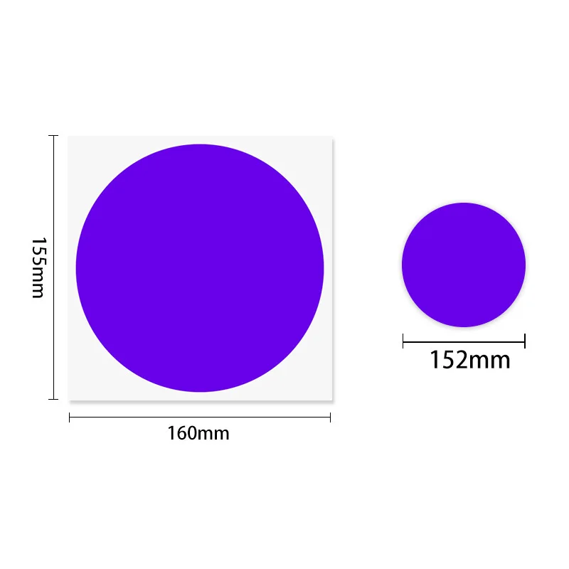 

Multicolor Round Floor Stickers Classroom Adhesive Dots Preschool Carpet Markers Positioning Spots Kids Removable Spot