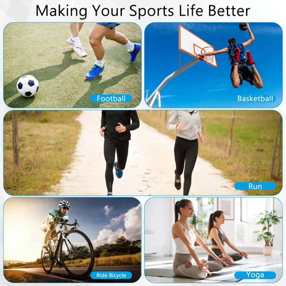1/2 Stück Kompressions-Beinlinge für Laufen, Basketball, Fußball, Radfahren - Sportbekleidung für Männer & Frauen – Detail 17