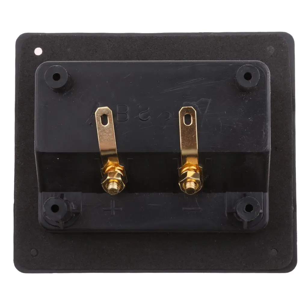 

Speaker Connectors Durable Plastic Screw Cup Subwoofer Terminal Binding Post for Car Stereo Speaker Box Upgrade