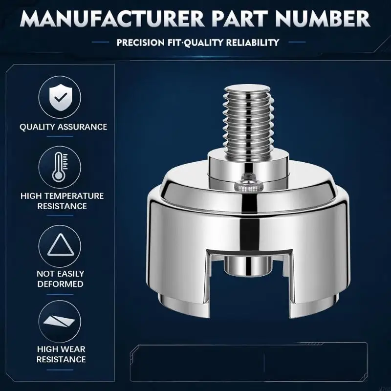 M76E 70589B Schaltknauf-Adapter mit Gewinde, 1/2-13-Gewinde, für den Innenumbau – Detail 5