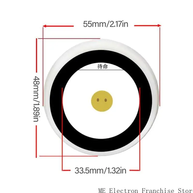 T5EA Advanced ESP32-S3 Chip AI Voice Chat-Roboter mit 1,28-Zoll-Bildschirm für interagierte Sprachanwendungen und DIY-Projekte