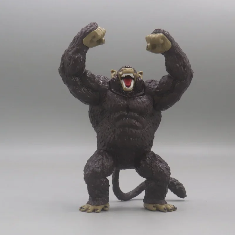 Anime Dragon Ball Super Saiyan Vegeta Goku golden Great Ape Gorilla Action Figure Collection Model car ornament Doll Toys gifts view 6