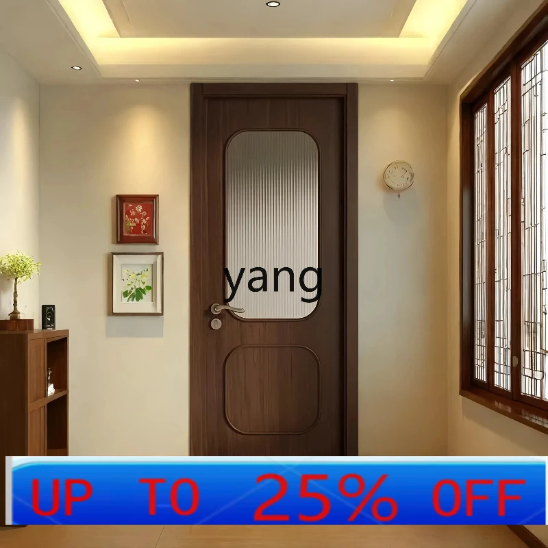 LH  solid wood composite paint door antique bedroom room French retro door