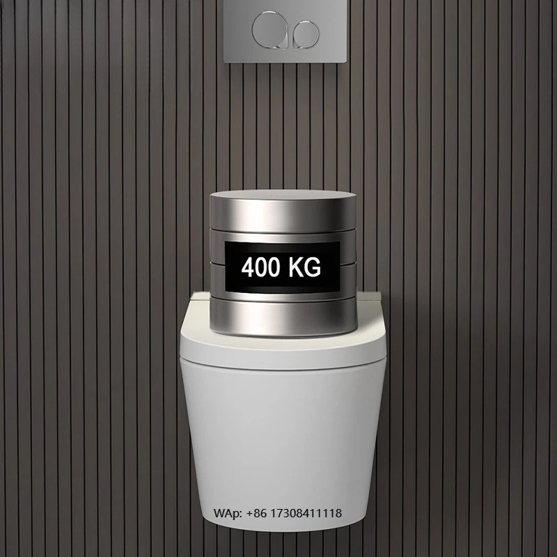 One Piece Auto Flush  Intelingent Bidet Concealed Cistern Included Wall Mounted Smart Toilet
