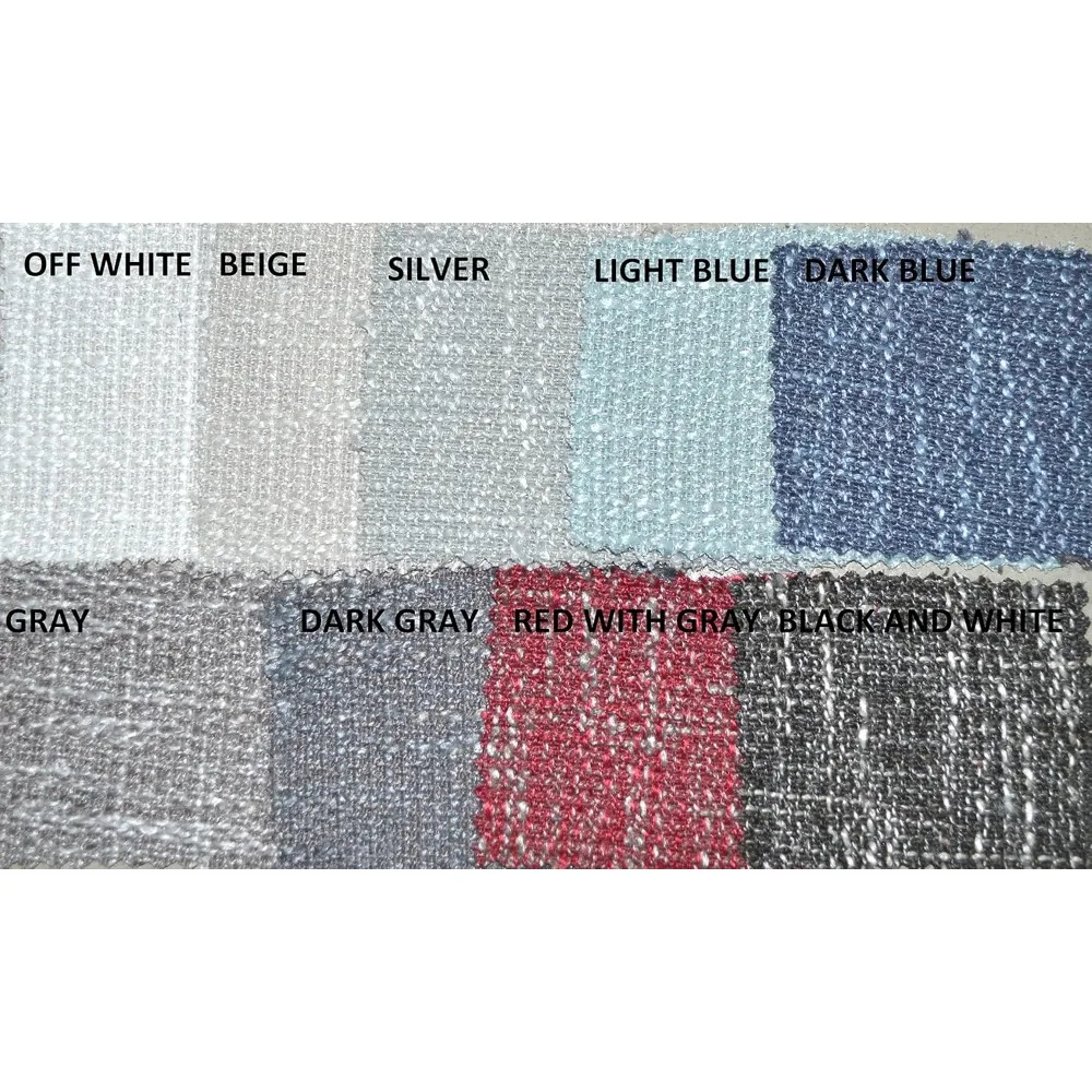 Cortinas de lino gris de lujo hechas a medida para ventanas extra largas de 10-24 pies, ideales para diseños de cortinas de 2 pisos