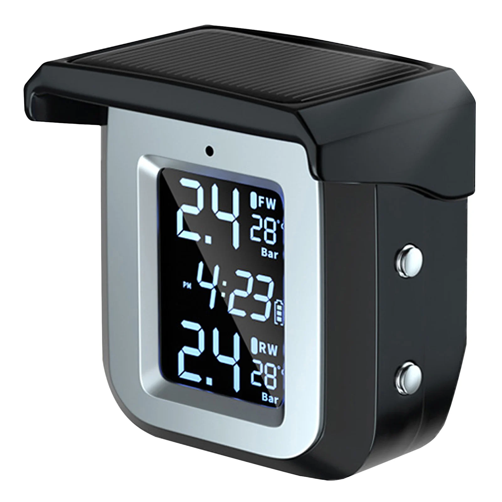 

Motorcycle Tire Pressure Monitor Solar Wireless Locomotive Electric Vehicle Detector Waterproof High Monitoring external