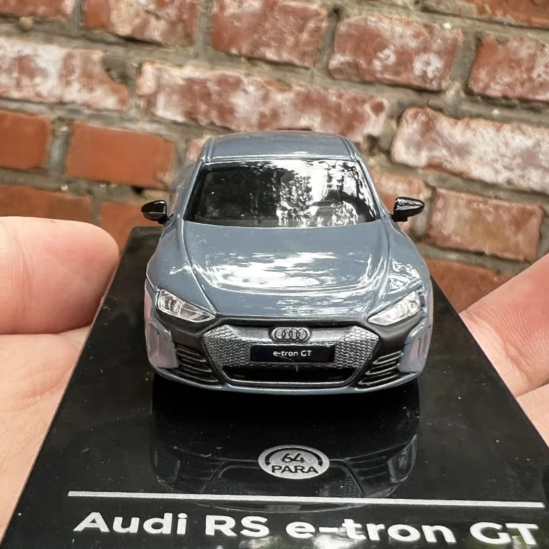 1:64 النموذج الأصلي بواسطة Paragon، AUDI RS e-tron GT، نموذج دييكاست للعرض، الهدايا، المجموعات