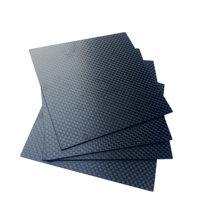 240x385mm  3K Carbon Fiber Plate sheet High Strength Carbon Board Panel Thickness 0.5mm-5mm Carbon Fiber Board Carbon Plate