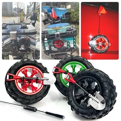 Spare Tire Model Of Automobile Car Tail Decor 11.5CM Car Wheel Mast Whip Stereo Radio personality Car Accessories Ornament