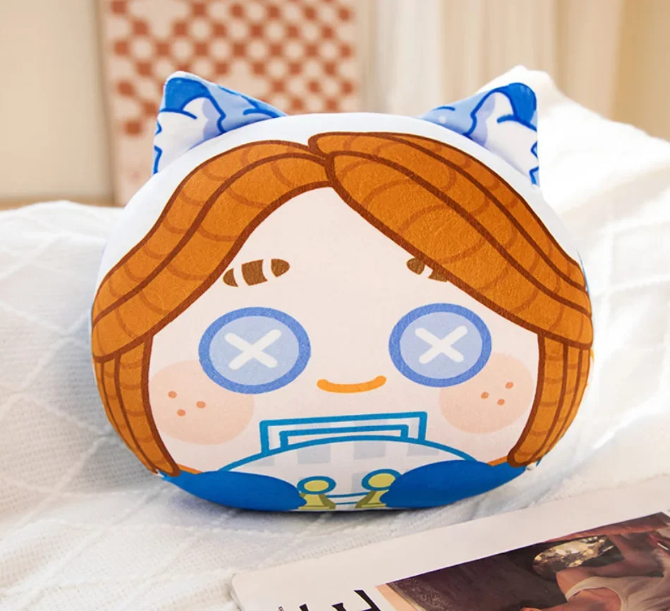 

Game Anime Identity Ⅴ Emma Woods Stuffed Cute Characters Plush Doll Figure Room Decor Sofa Cushion Spherical pillow Toys