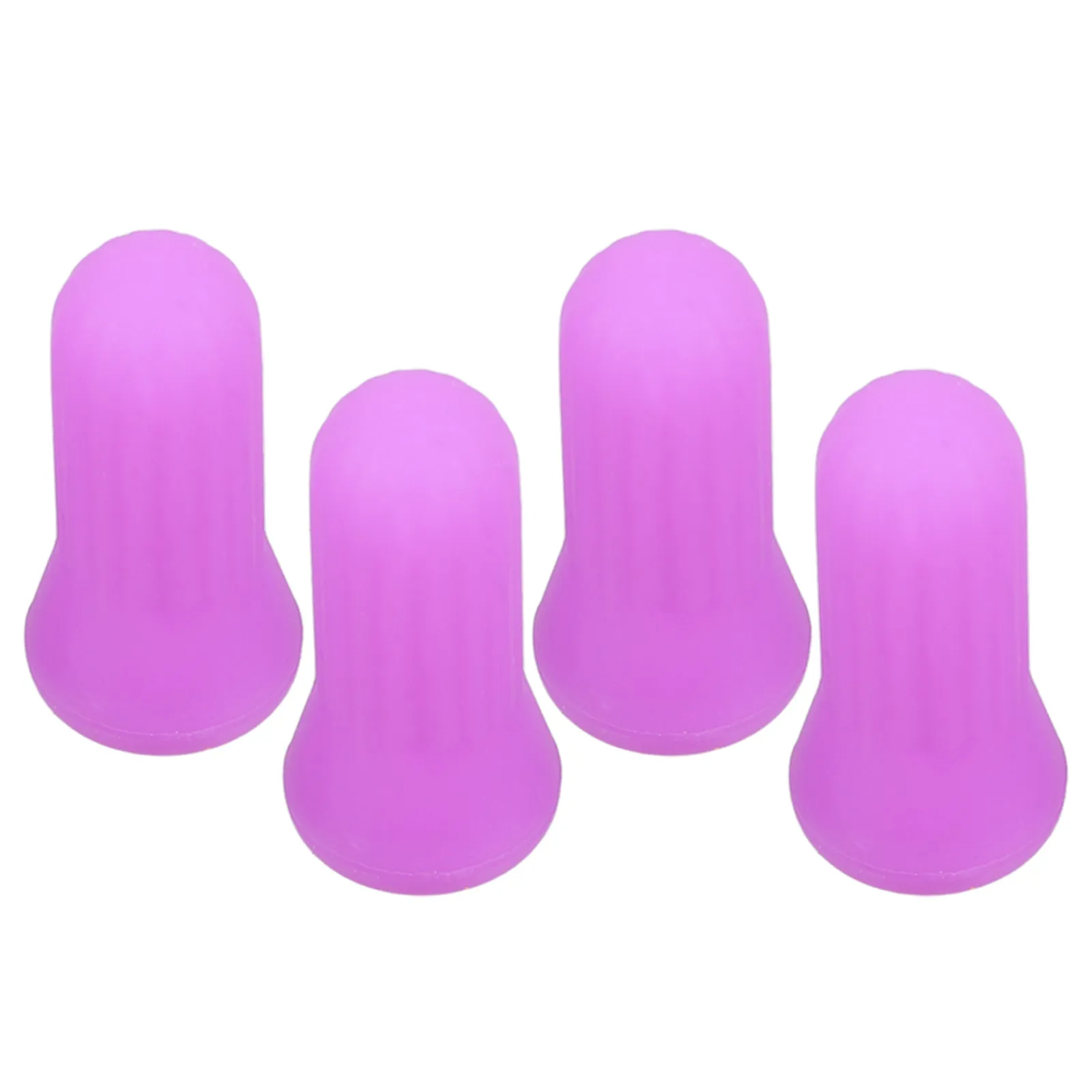 4-teiliges Silikon-Schröpfgläser-Set, Wiederverwendbar, Tragbar, Körpermassage-Therapie-Set für Rücken, Arm, Taille, Knie, Muskelschmerzen-Linderung, Schröpf-Kit