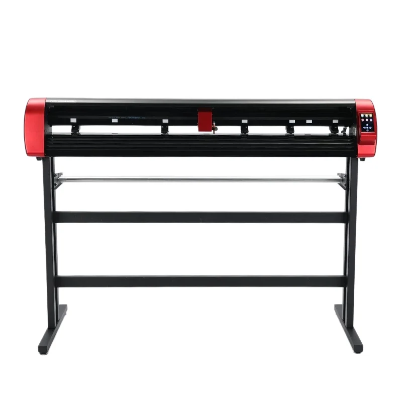 Large Format Vinyl Cutter Plotter with Material Collecting Basket Auto Contour Cutting Car Sticker PVC Film Cutting Customized view 3