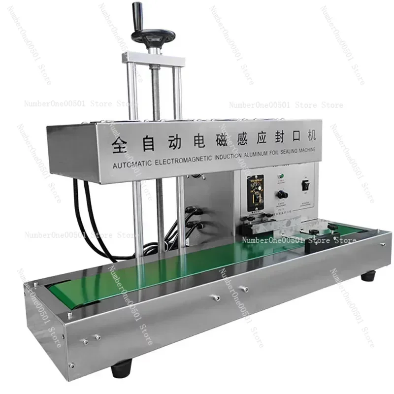 Automatic Continuous Sealer Electromagnetic Induction Sealing Machine Aluminum Foil Bottle Cap Sealer