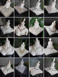 1:6 Bjd Doll Mini Jewelry  Miniature Necklace for Doll Decorative , Miniature Pearl Necklace Bjd Doll Gift Accessories