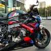 リアフットレストパーツ,フェードマッドガードキット,純粋な本物のドライカーボンファイバーウィング,bmw s1000r,m1000r,2021, 2022, 2023, 2024 6