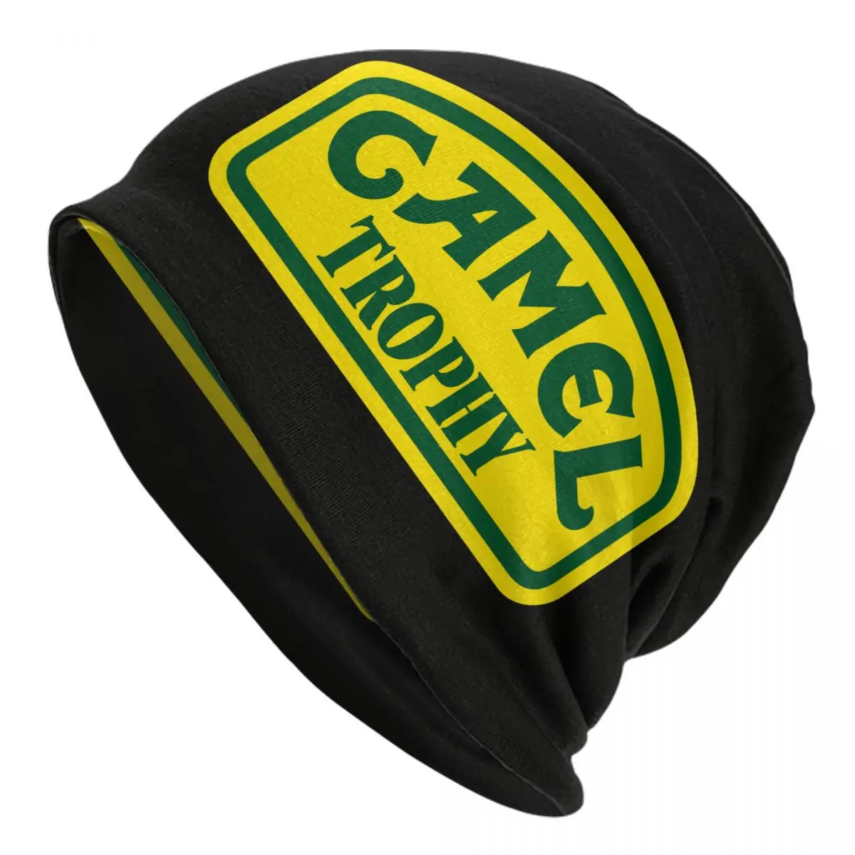 Camel Trophy Logo Skullies Beanies Caps For Men Women Unisex Streetwear Winter Warm Knitted Hat Adult Bonnet Hats